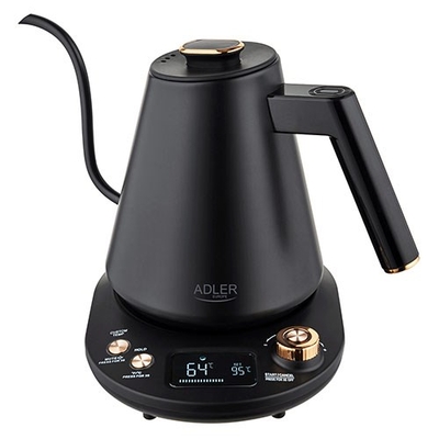 Product Βραστήρας Adler AD 1349 with long spout 1.0L Black base image