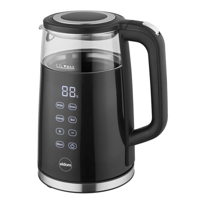 Product Βραστήρας Eldom C530 NEVO 1.7 L 2200W Black, Transparent base image