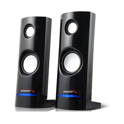 Product Ηχεία Υπολογιστή Audiocore AC860 loudspeaker 2-way 4W Black Wired base image