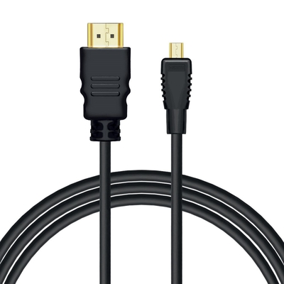 Product Καλώδιο HDMI Savio CL-40/M HDMI (M) - micro HDMI (M) cable with Ethernet, 2m, Black base image