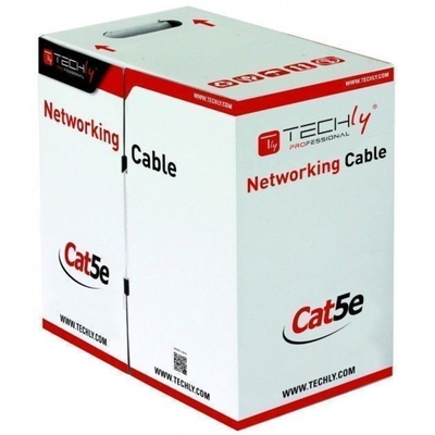 Product Καλώδιο Δικτύου Techly F/UTP Hank Cat.5E CCA 305m Outdoor Black ITP8-RIS-0305LO base image