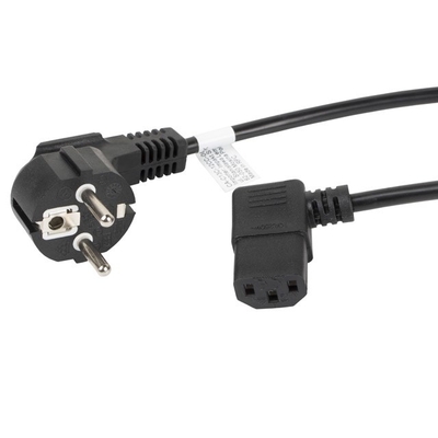 Product Καλώδιο Τροφοδοσίας Lanberg CA-C13C-12CC-0018-BK Black 2 m C13 CEE7/7 base image