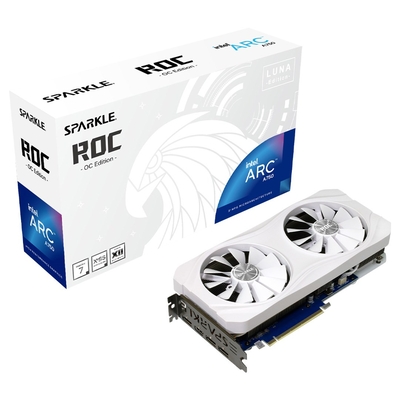 Product Κάρτα Γραφικών Sparkle Intel Arc A750 ROC Luna OC Edition 8GB GDDR6 base image