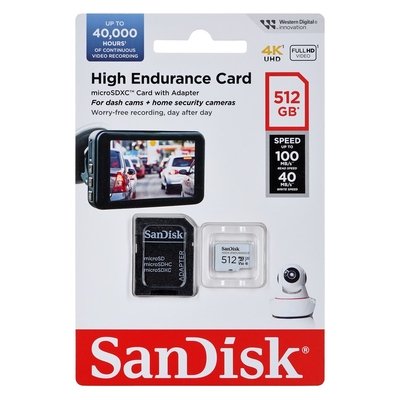 Product Κάρτα Μνήμης microSDXC 512GB SanDisk SDSQQNR-512G-GN6IA Class 10 base image