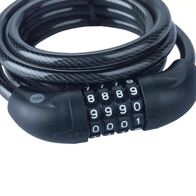 Product Κλειδαριά Ποδηλάτου Yale with combination lock -YCC0/10/180/2 Black base image
