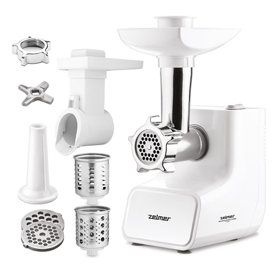 Product Κρεατομηχανή Zelmer ZMM3512B 1500W White base image