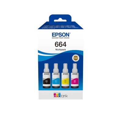 Product Μελάνι Epson C13T66464A ink cartridge 4 pc(s) Compatible Black, Cyan, Magenta, Yellow base image