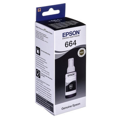 Product Μελάνι Epson T6641 Black ink bottle 70ml base image
