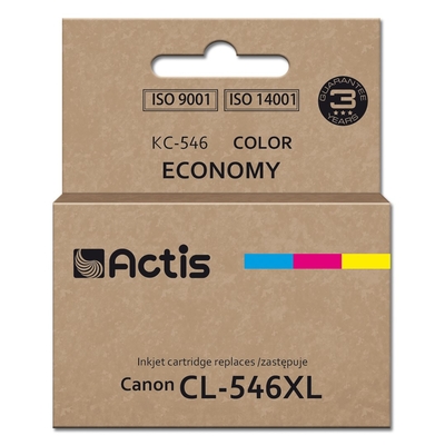 Product Μελάνι Συμβατό Actis KC-546 (Canon CL-546XL Supreme; 15 ml; 180 pages; magenta, blue, yellow). base image