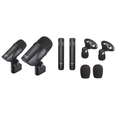 Product Μικρόφωνο Tascam TM-DRUMS Black set base image