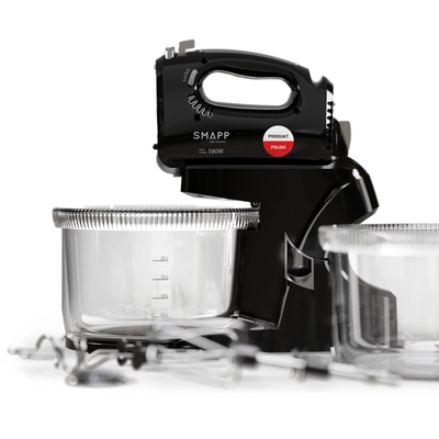 Product Μίξερ Επιτραπέζιο Smappwith 2 bowls Black base image