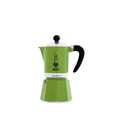 Product Μπρίκι Espresso Bialetti Rainbow Moka pot Black, Green base image