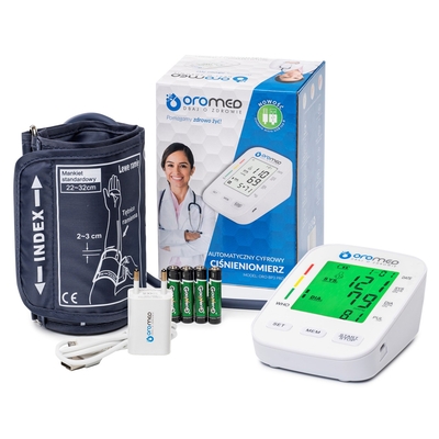 Product Πιεσόμετρο Βραχίονα Oromed Oro-BP3 USB electronic + Power Supply base image