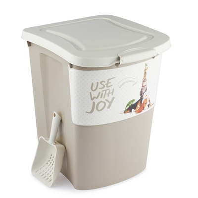 Product Ποτίστρα / Ταΐστρα Rotho Archie Beige - food container - 38l base image