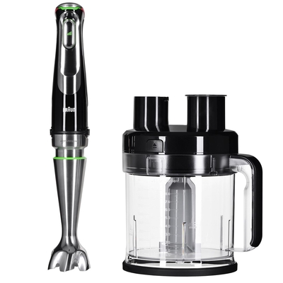 Product Ραβδομπλέντερ Braun MultiQuick 9 MQ 9187XLI 0.6 L 1200W Black, Stainless steel base image