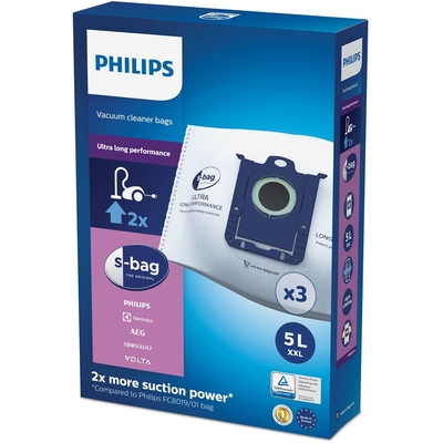 Product Σακούλες για Ηλεκτρική Σκούπα Philips s-bag FC8027/01 base image