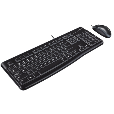 Product Σετ Πληκτρολόγιο & Ποντίκι Ενσύρματο Logitech Desktop MK120 base image