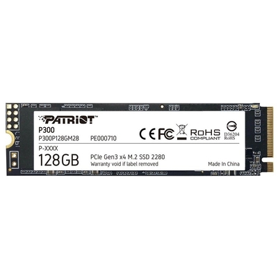 Product Σκληρός Δίσκος M.2 SSD 128GB SSD Patriot P300 PCI-EX4 NVME base image