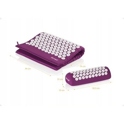 Product Συσκευή Μασάζ Qmed Acupressure mat with cushion Purple base image