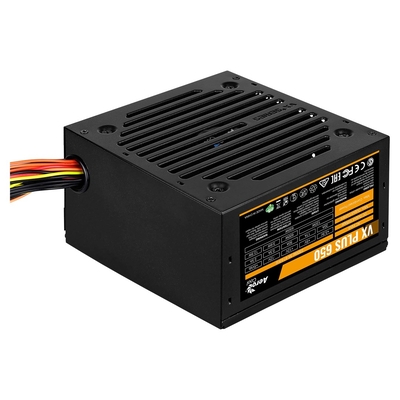 Product Τροφοδοτικό 650W Aerocool VX PLUS 650 20+4 pin ATX ATX Black base image