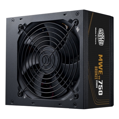 Product Τροφοδοτικό 750W Cooler Master MWE Bronze 750 V3 230V 24-pin ATX ATX Black base image