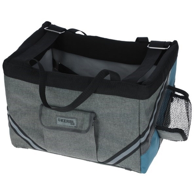 Product Τσάντα Μεταφοράς Kerbl Vacation bicycle for dog/cat gray-blue up to 7 kg - 38x25x25 cm base image