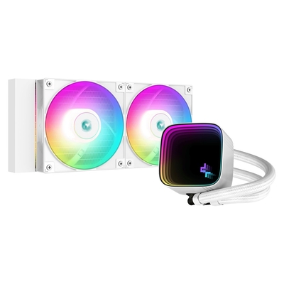 Product Υδρόψυξη Επεξεργαστή Deepcool LS520 SE WH 12 cm White 1 pc(s) base image