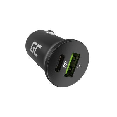 Product Φορτιστής Αυτοκινήτου Green Cell GC CADM-GC-38AC - 38W 1x Type-C Type-A base image