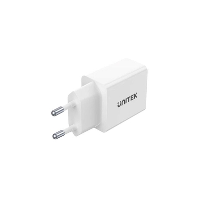 Product Φορτιστής Πρίζας Unitek P1113A-EU - charger 2X Type-A,12W, White base image
