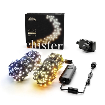 Product Χριστουγεννιάτικα Λαμπάκια SMART LIGHTS Twinkly CLUSTER- 400 LED 5X07M base image