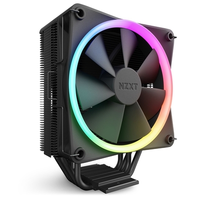 Product Ψύκτρα CPU Nzxt T120 RGB Air 12 cm Black 1 pc(s) base image