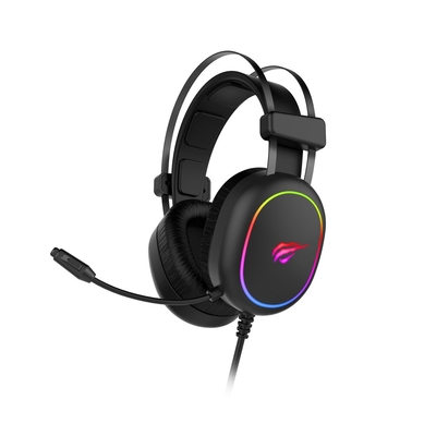 Product Gaming Ακουστικά Havit RGB Black 2016D Wired Head-band base image