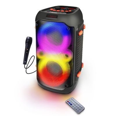 Product Karaoke Esperanza EP156 BT FM LED RGB Black 20W base image
