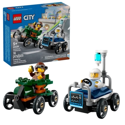 Product Lego City 60459 Airplane Vs. Hospital Bed base image