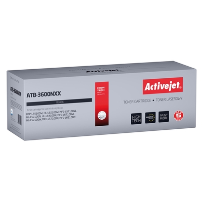 Product Toner Συμβατό Activejet ATB-3600NXX for Brother TN3600XXL| Supreme| 11000 pages| Black) base image