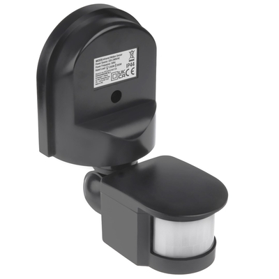 Product Αισθητήρας Maclean MCE25 GR Wall-Mounted 180° Motion & Dusk 1200W Max, Grey base image