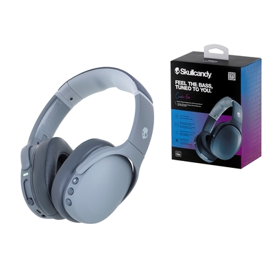 Product Ακουστικά Skullcandy Crusher Evo Wired & Wireless Head-band Type-C Bluetooth Grey base image