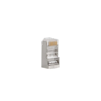 Product Βύσματα Lanberg PLS-5000 wire connector RJ-45 Stainless steel, Transparent base image