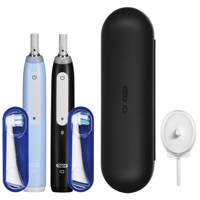 Product Ηλεκτρική Οδοντόβουρτσα Braun Oral-B iO 3 set DUO Black & BLUE base image