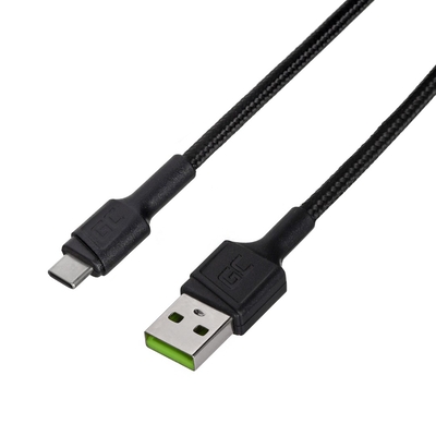 Product Καλώδιο USB Green Cell KABGC25 0.3 m A C Black base image