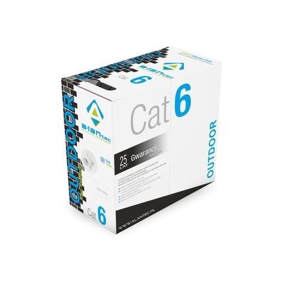 Product Καλώδιο Δικτύου Alantec U/UTP cat.6 PE 4x2x23AWG 305m EXTERNAL DRY base image
