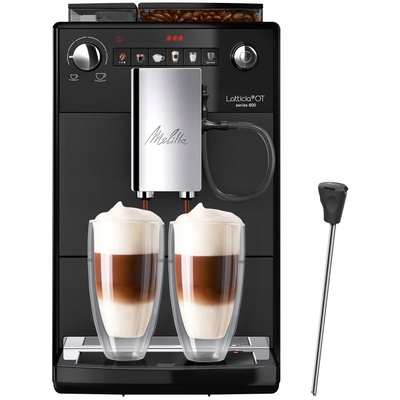 Product Καφετιέρα Espresso Melitta Latticia with lance F300-101 Black base image
