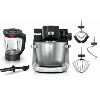 Product Κουζινομηχανή Bosch Serie 6 MUMS6ZS17 1600W 5.5 L Black, Stainless steel base image