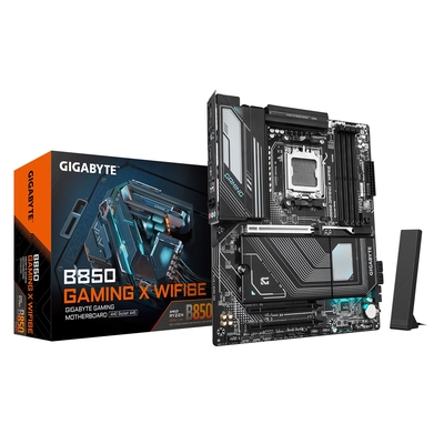 Product Μητρική Κάρτα Gigabyte B850 Gaming X WIFI6E - AMD Ryzen 9000 Series CPUs, 12+2+2 Phases VRM base image