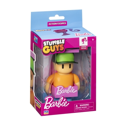 Product Μινιατούρα P.M.I. Stumble Guys X Barbie Action 11,5Cm - Stumble Guy Barbie base image