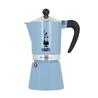 Product Μπρίκι Espresso Bialetti Primavera Rainbow 3tz 150 ml Blue base image