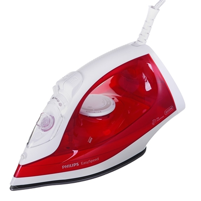 Product Σίδερο Ατμού Philips Easyspeed Gc1742/40 Dry & Non-Stick Soleplate 2000W Red, White base image