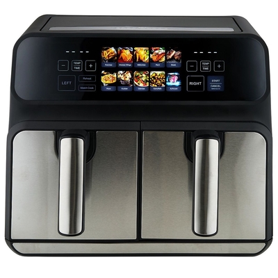 Product Φριτέζα Αέρος ProfiCook PC-FR 1287 H Double 8 L Stand-alone 2200W Black, Stainless steel base image