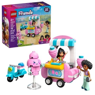 Product Lego Friends 42643 Cotton Candy Stand And Scooter base image