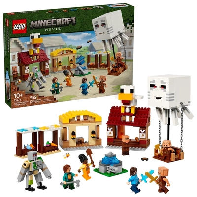 Product Lego Minecraft 21273 The Ghast Balloon Village Attack base image